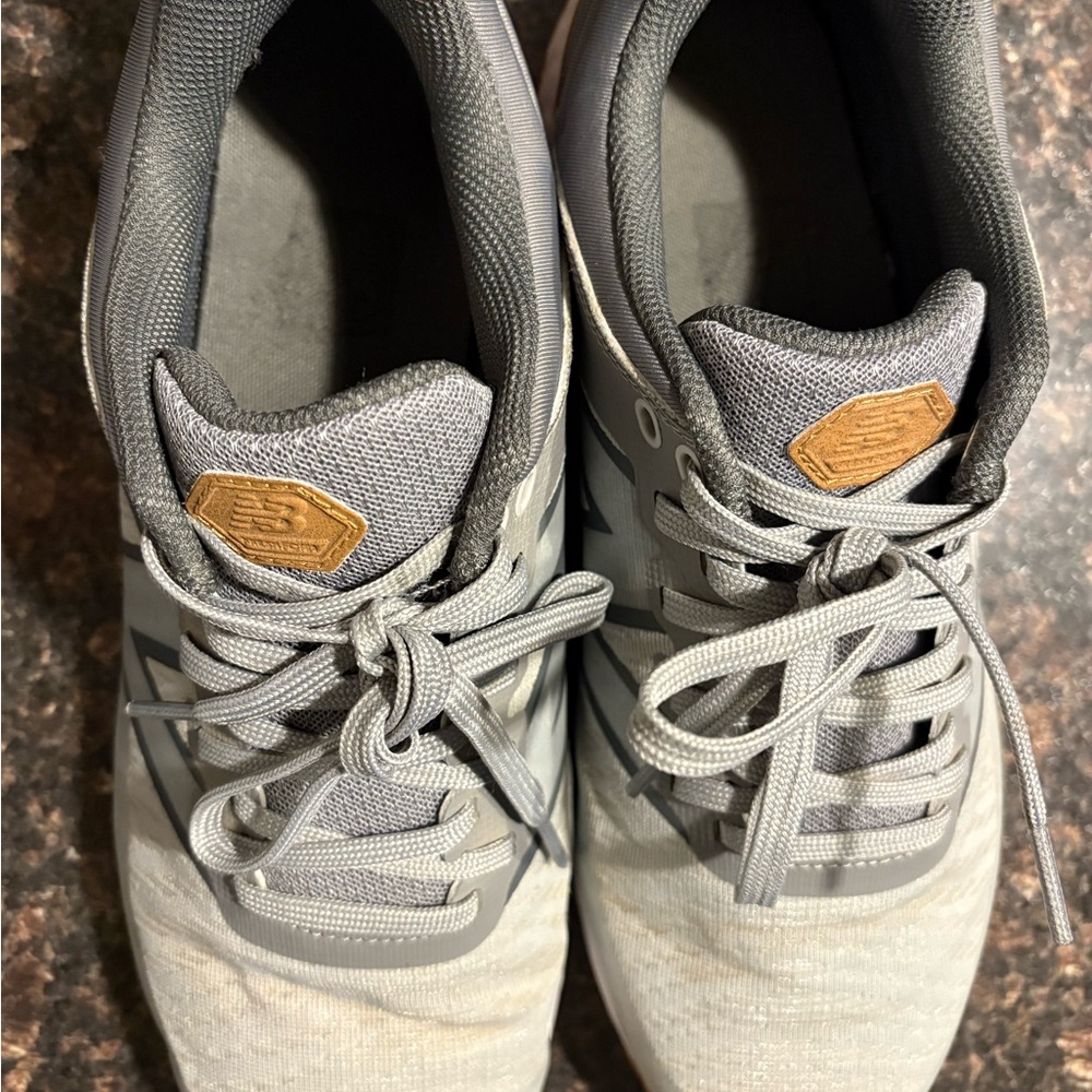 New Balance Light Gray Athletic Shoes